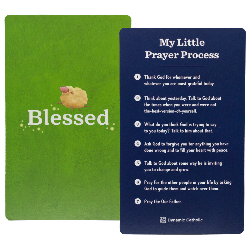Product image for BLESSED My Little Prayer Process (Pack of 20) image number 0