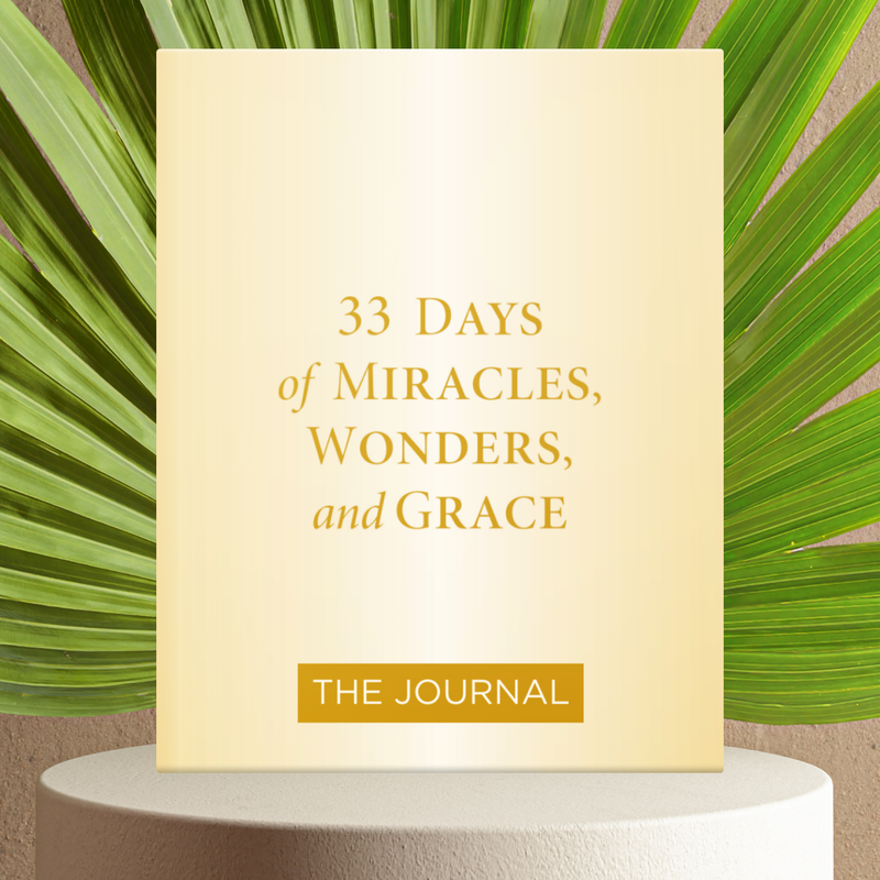 Product image for 33 Days of Miracles, Wonders, and Grace: The Journal image number 1