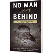 Book cover titled No Man Left Behind with a footprint on a sandy surface, featuring text in white and gold on a dark background. Book cover titled No Man Left Behind with a footprint on a sandy surface, featuring text in white and gold on a dark background.