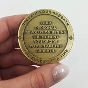 Product image for One Sunday at a Time Coin image number 1
