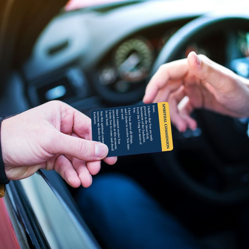 Product image for Spiritual Communion Prayer Cards (Pack of 20) image number 2