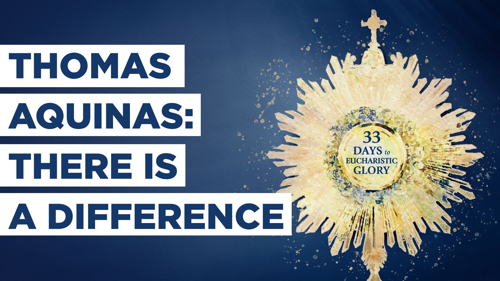 Thomas Aquinas: There Is A Difference