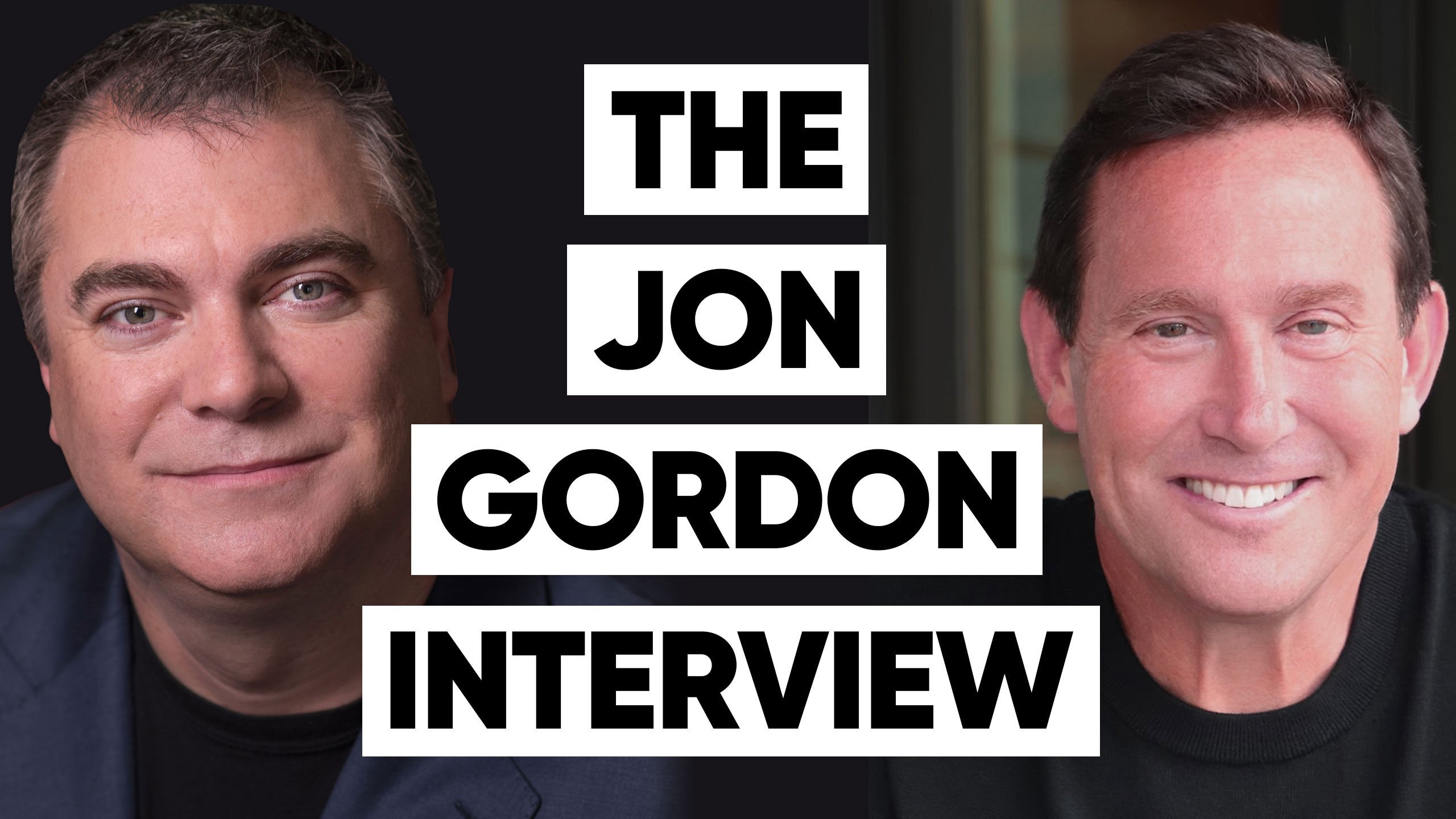 The Jon Gordon Interview