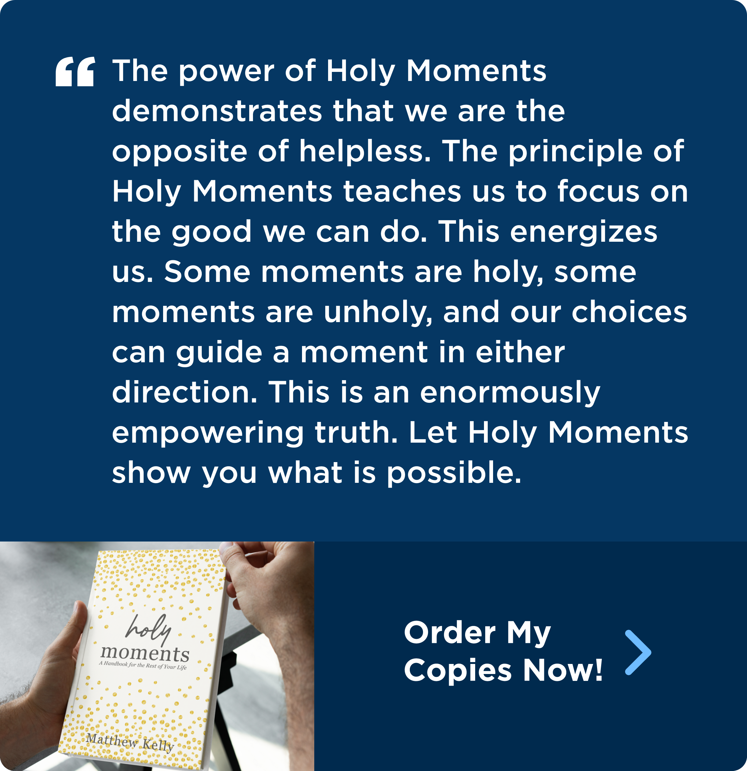 Pre-Order Holy Moments Now!