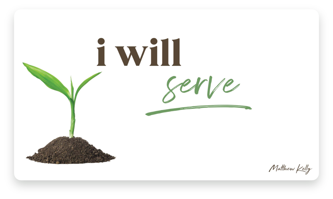 I Will Serve