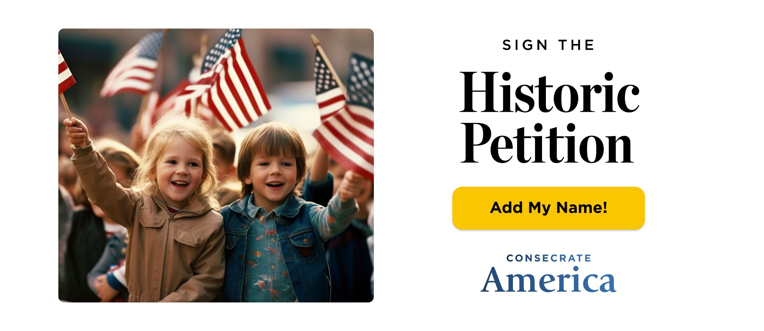 Sign the historic Petition