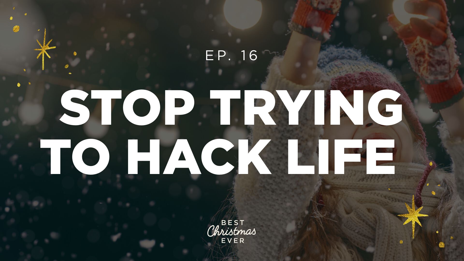 Stop Trying to Hack Life